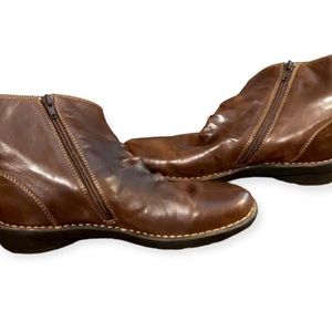 𝅺clarks Ruched Bendables Boots Size 7